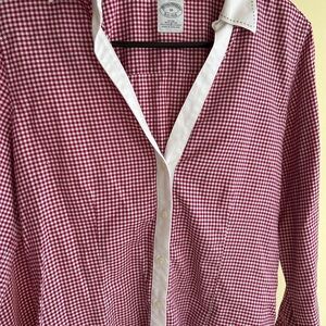 Brooks Brothers Red Checkered women’s shirt